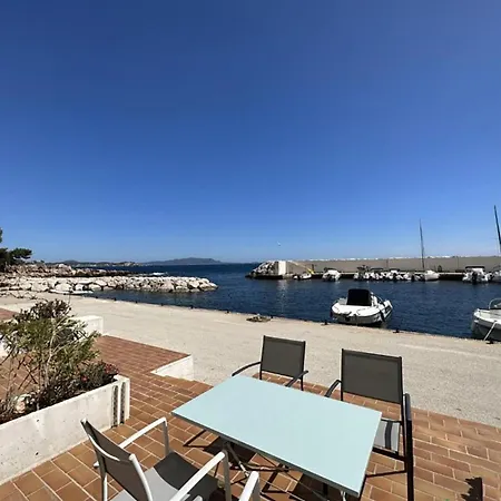 Horizon Bleu Bandol : Appartement Pieds Dans L'Eau Exterior foto